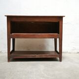 Wooden country storage cabinet