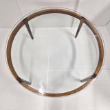 Scandinavian coffee table, 110cm diameter, circa 1960