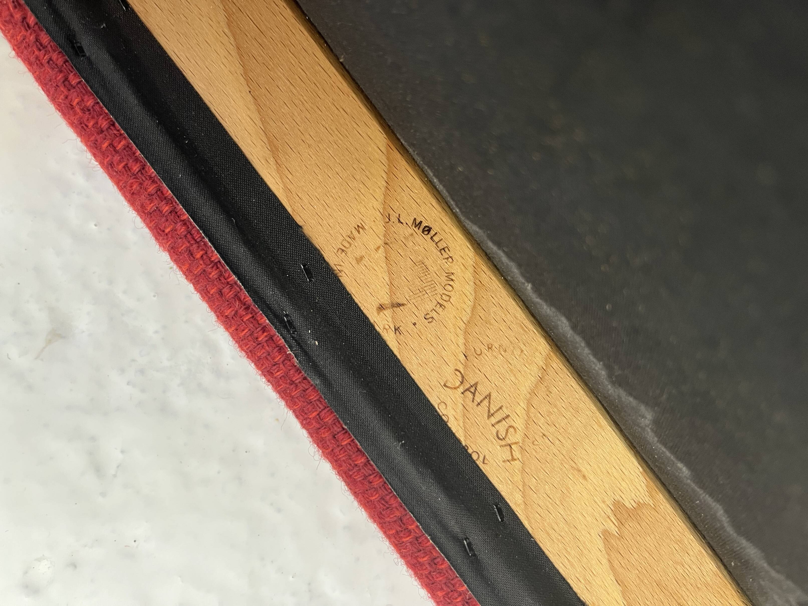 Set of Danish Chairs by Niels Møller for J. L. Møllers, 1960s, Set of 2