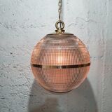 Holophane globe suspension 45cm brass