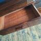 Enfilade vintage en palissandre, meuble coiffeuse ancien, commode