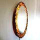Mirror with resin gold outline, 1960s - 57x69cm