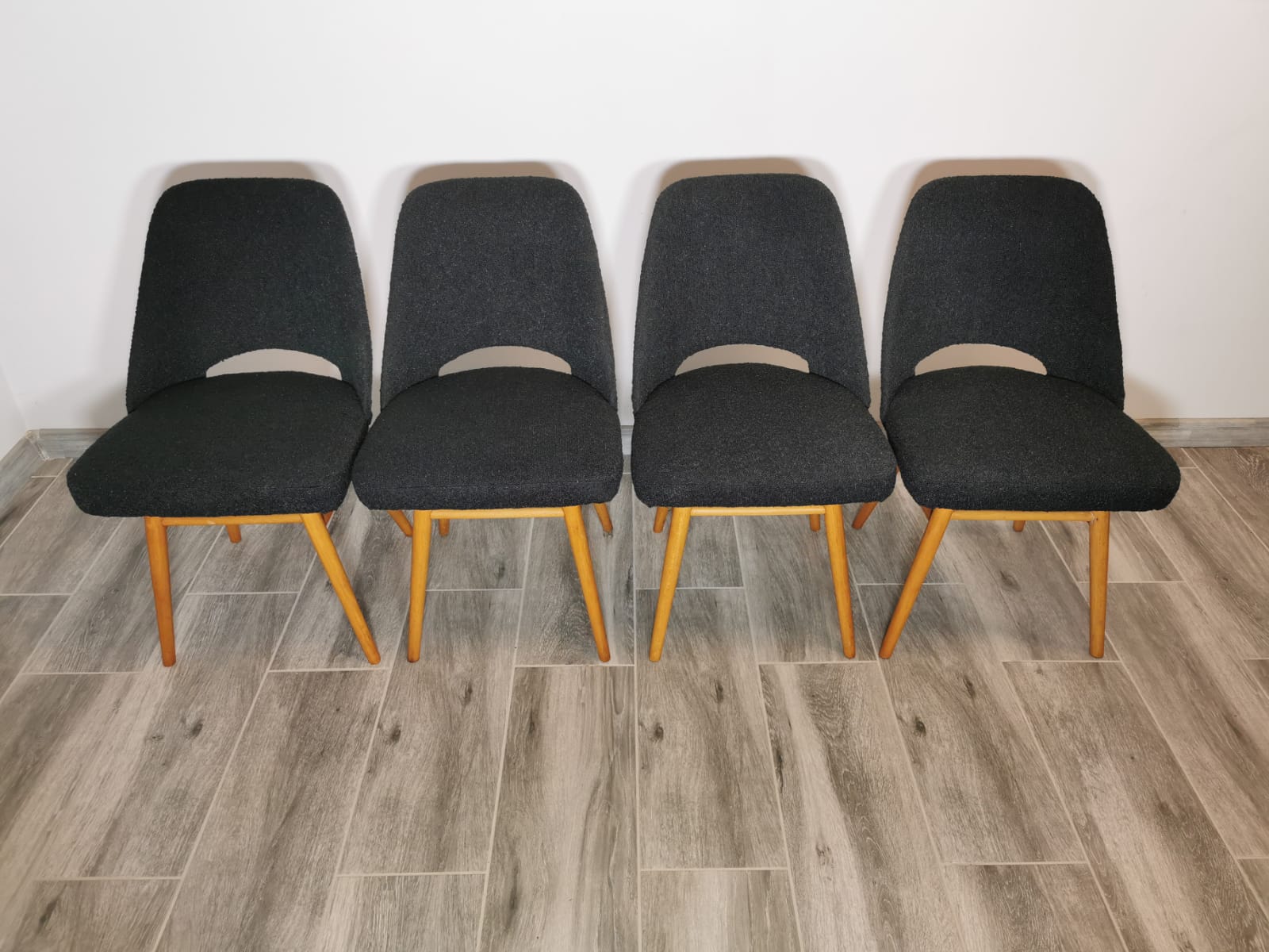 Restored dining chairs by Oswald Haerdtl