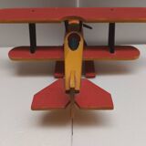 Wooden biplane seaplane