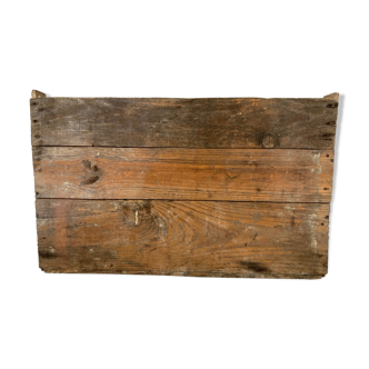 Ancienne caisse LU en bois