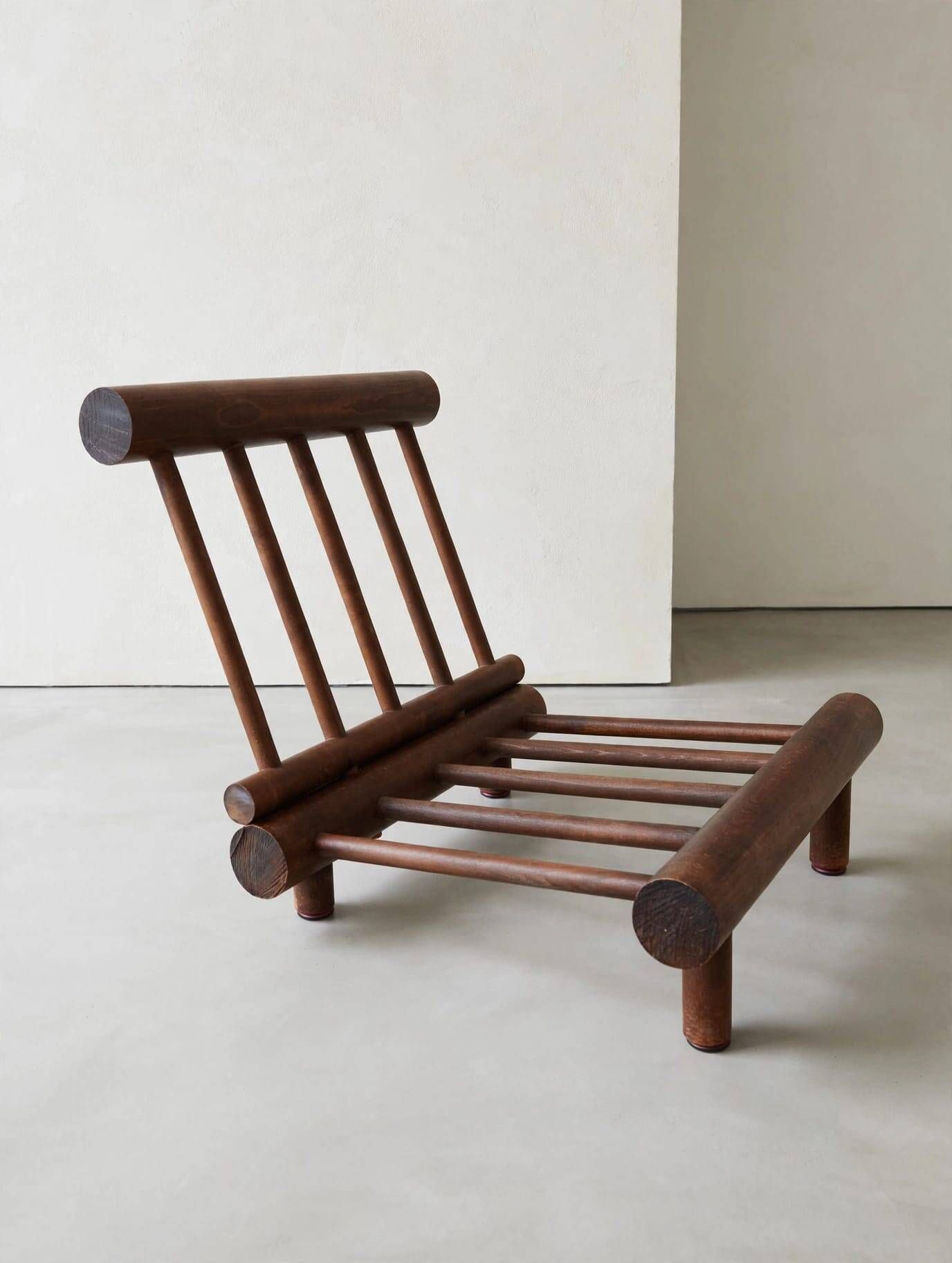 Armchair Charlotte Perriand for Les Arcs 1600 La Cachette