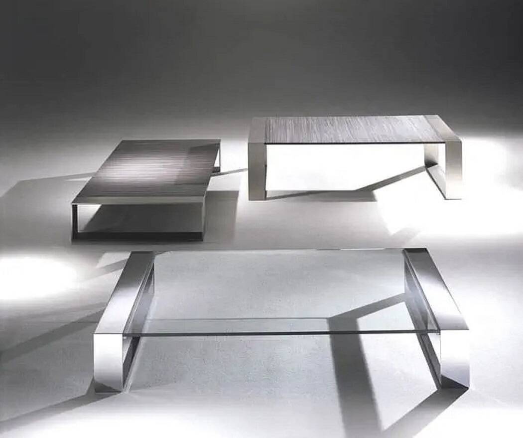 Exceptional large coffee table "RING" signed ORSENIGO by Mauro Lippar.