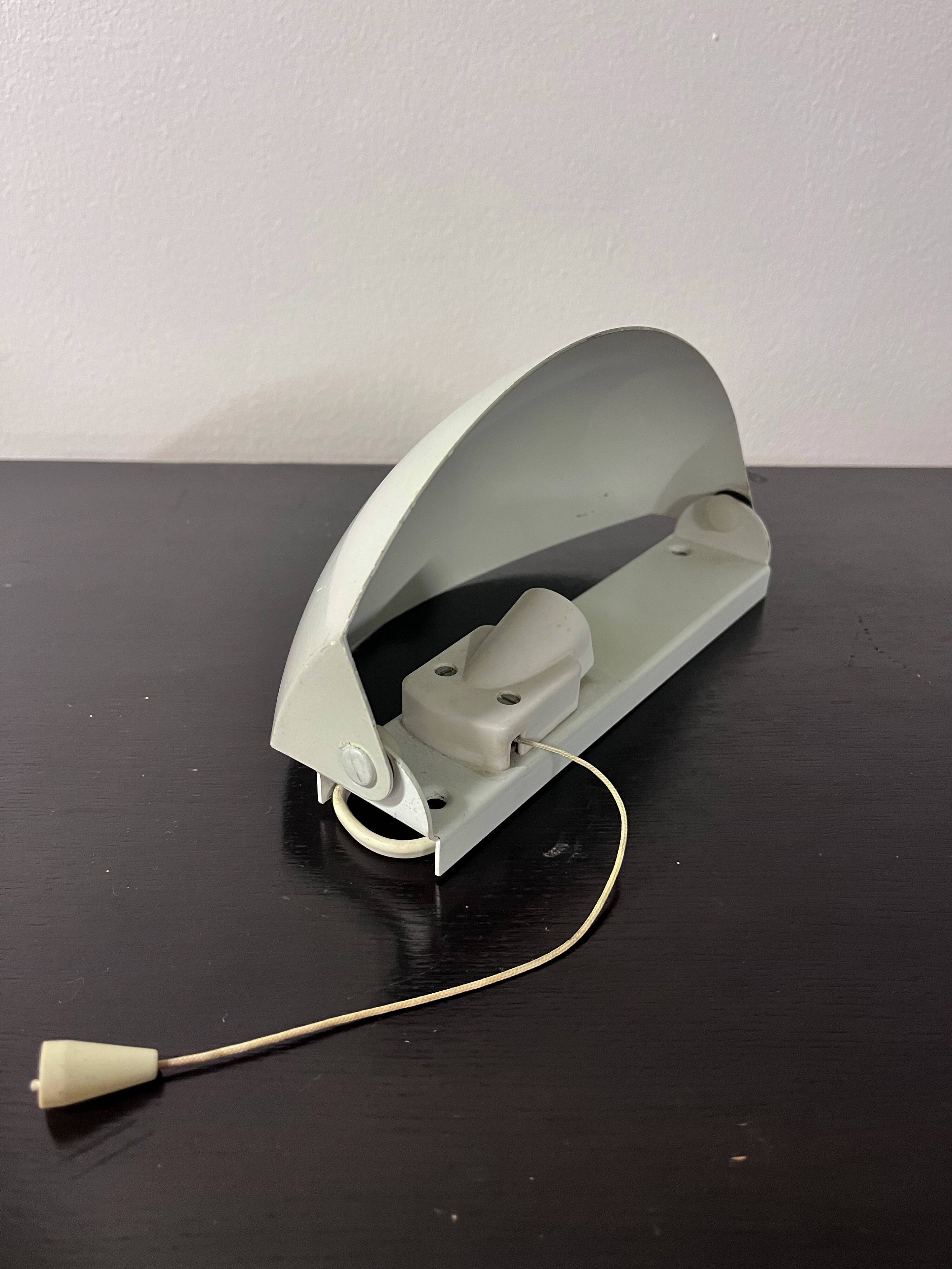 White SCE wall light, 1960s