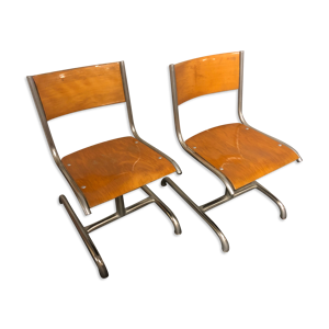 Paire de chaises d' enfant