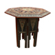 Table à thé laquée Birmanie vers 1950