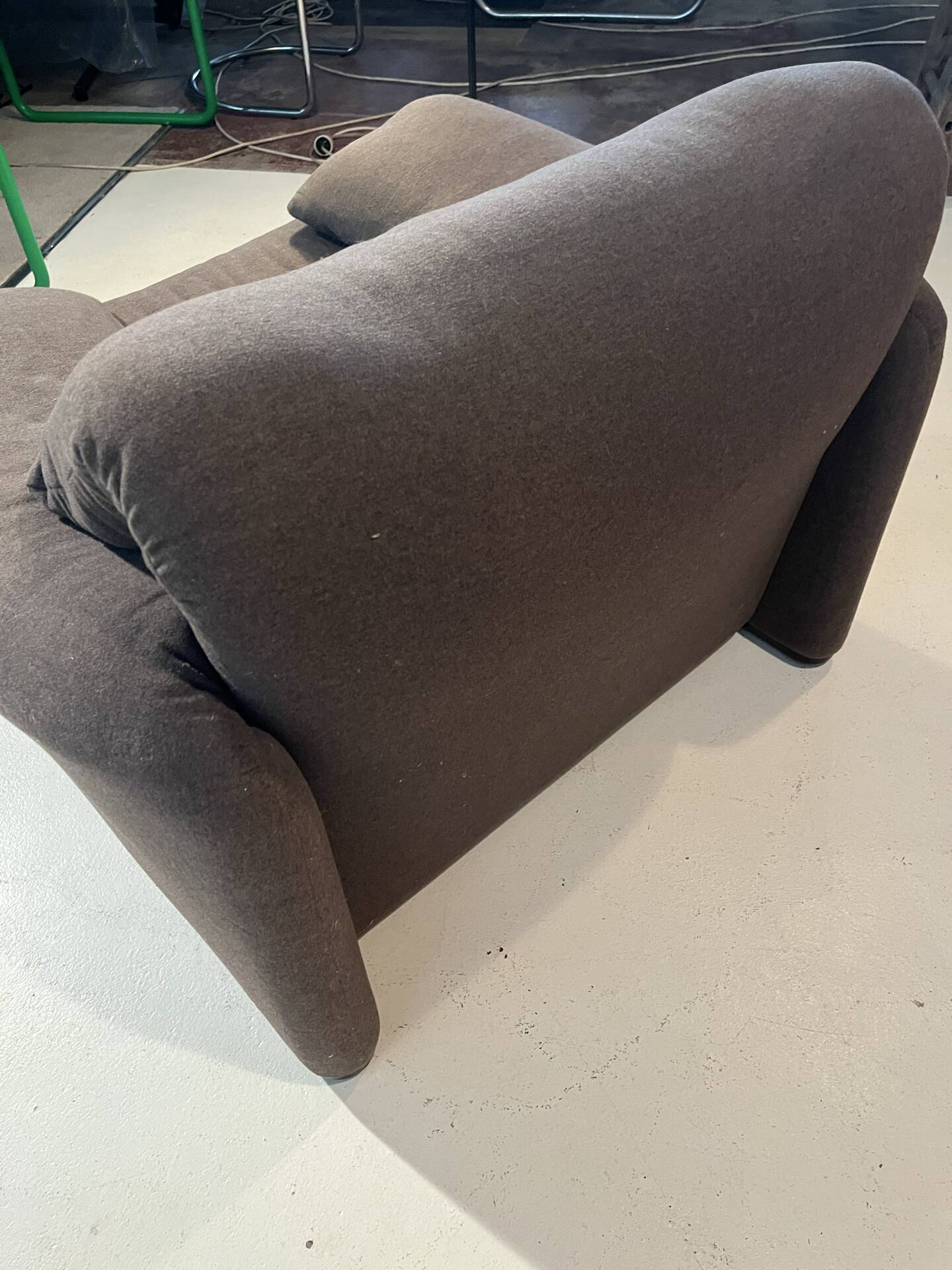 Fauteuil Maralunga , design Vico Magistretti