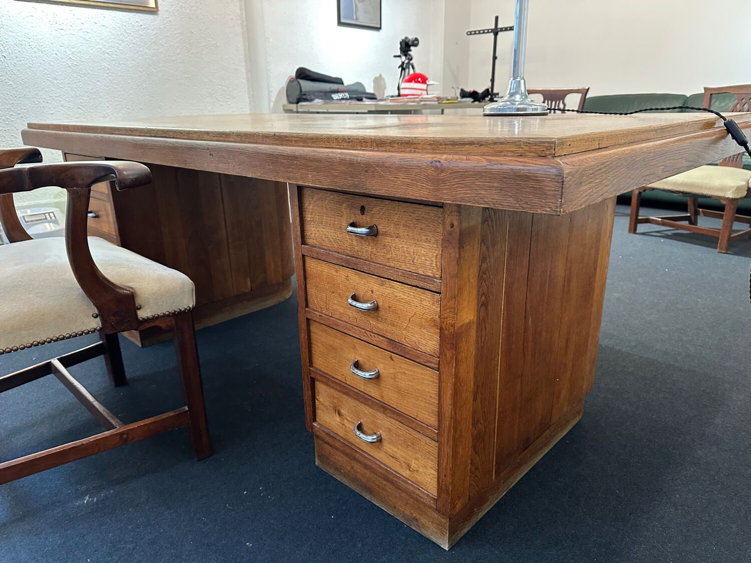 Very large desk from the 1930s.