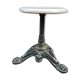 Stool old foot cast iron French house Godin