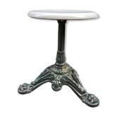 Stool old foot cast iron French house Godin