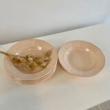 Service of powder pink hollow plates