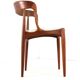 Set of 10 Johannes Andersen chairs for Uldum Møbelfabrik - Danish design