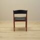 Chaise en teck, design danois, années 1970, production : Danemark