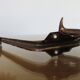 Pair of steel coatrack stamped years 30/40