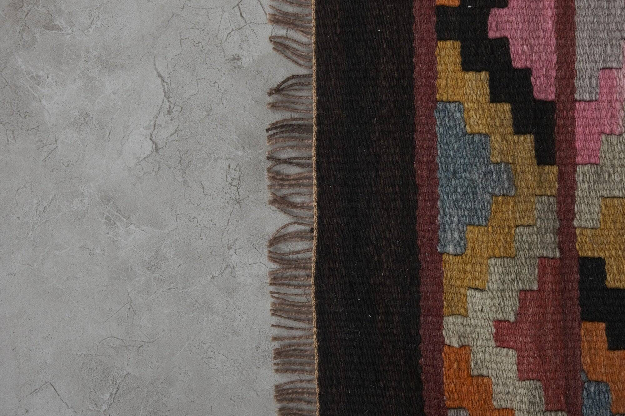 Tapis de couloir turc vintage 81x450 cm
