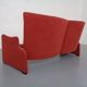 Vintage Two-Seater Palmaria Sofa by Vico Magistretti for Cassina, 1980s