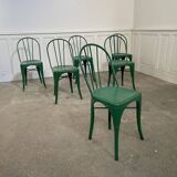 Set of 6 TOLIX chairs model "B"