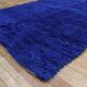 Blue Majorelle wool rug 240/150cm