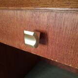 Vintage oak bedside/nightstand