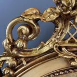 Miroir doré Napoléon III, XIXe siècle