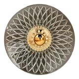 Vintage lampshade in chiseled glass