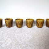 6 Gien slip cups