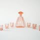Ensemble de service à alcool, design italien, années 1960, production : Italie