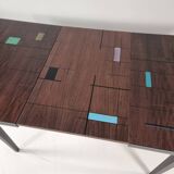 Vintage dining table in ash, 1970s