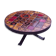 Table basse design Jean Gregorieff pour Roche Bobois céramique et métal