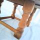 Grande table basse en bois massif