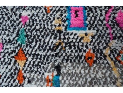 Colorful Berber carpet 239 x 150cm