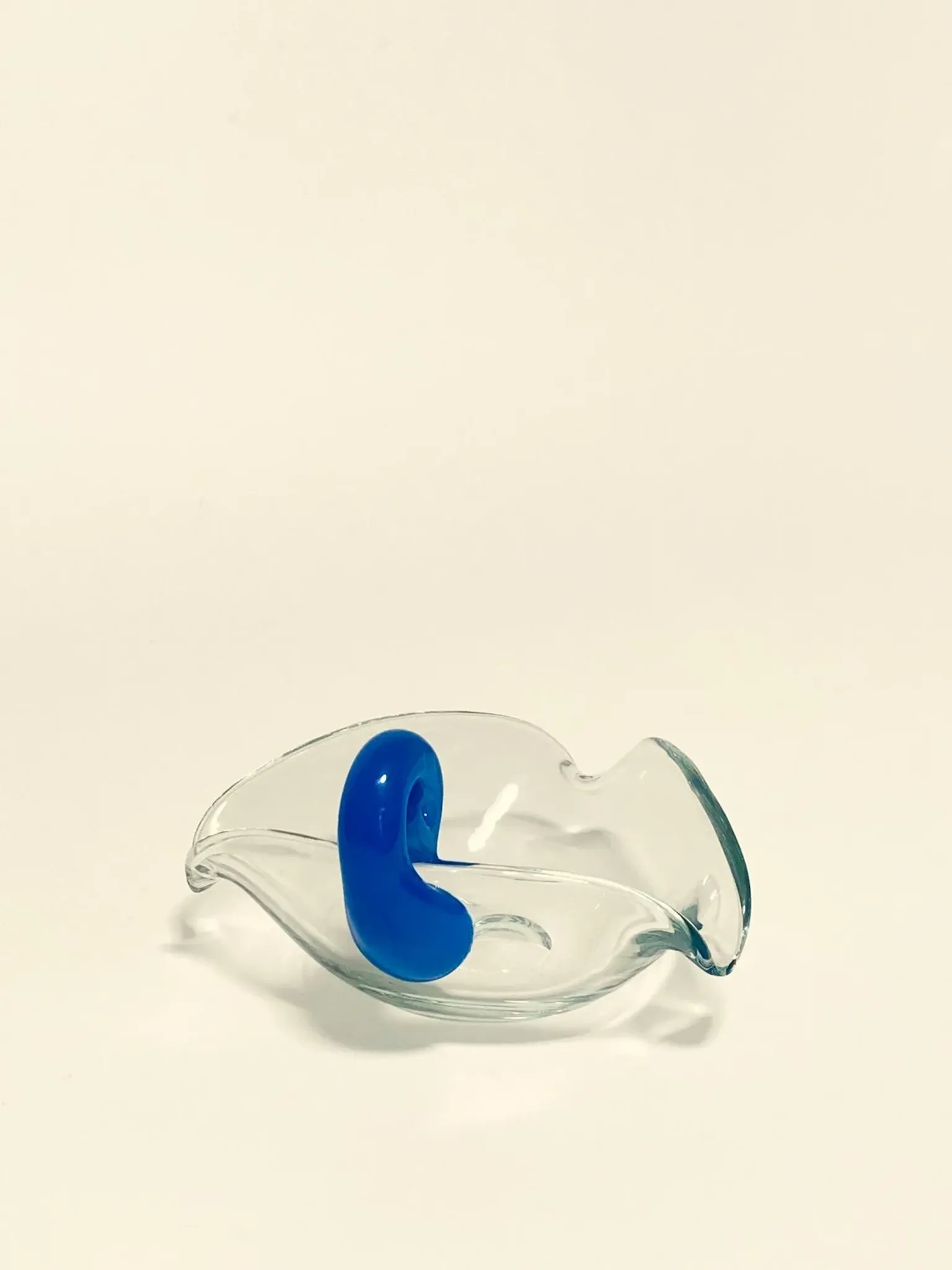 Blown glass bowl