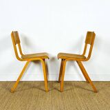 2 chaises d’écolier 1960