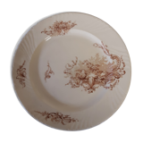 2 assiettes en faïence de Lunéville