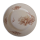 2 plates in Lunéville earthenware