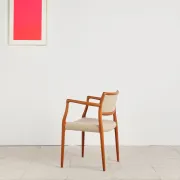Armchair model 65 in teak by Niels O. Møller, Denmark, 1960s