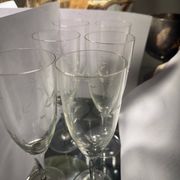 12 crystal cups