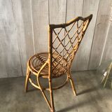 Louis Sognot rattan chair
