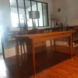 Vintage table with extension