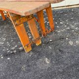Folding brewery benches