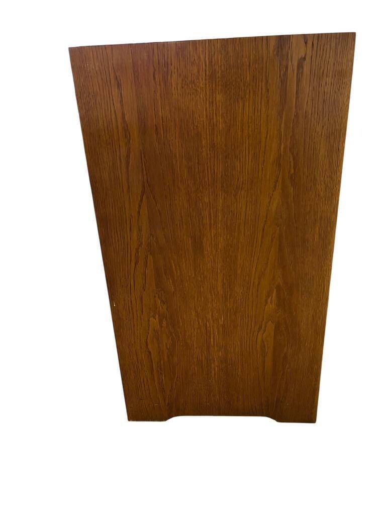 Vintage wooden shoe cabinet / flap cabinet