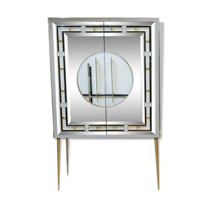 Cabinet en verre tinté