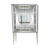 Cabinet en verre tinté