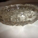 Chiseled glass ashtray 50/60