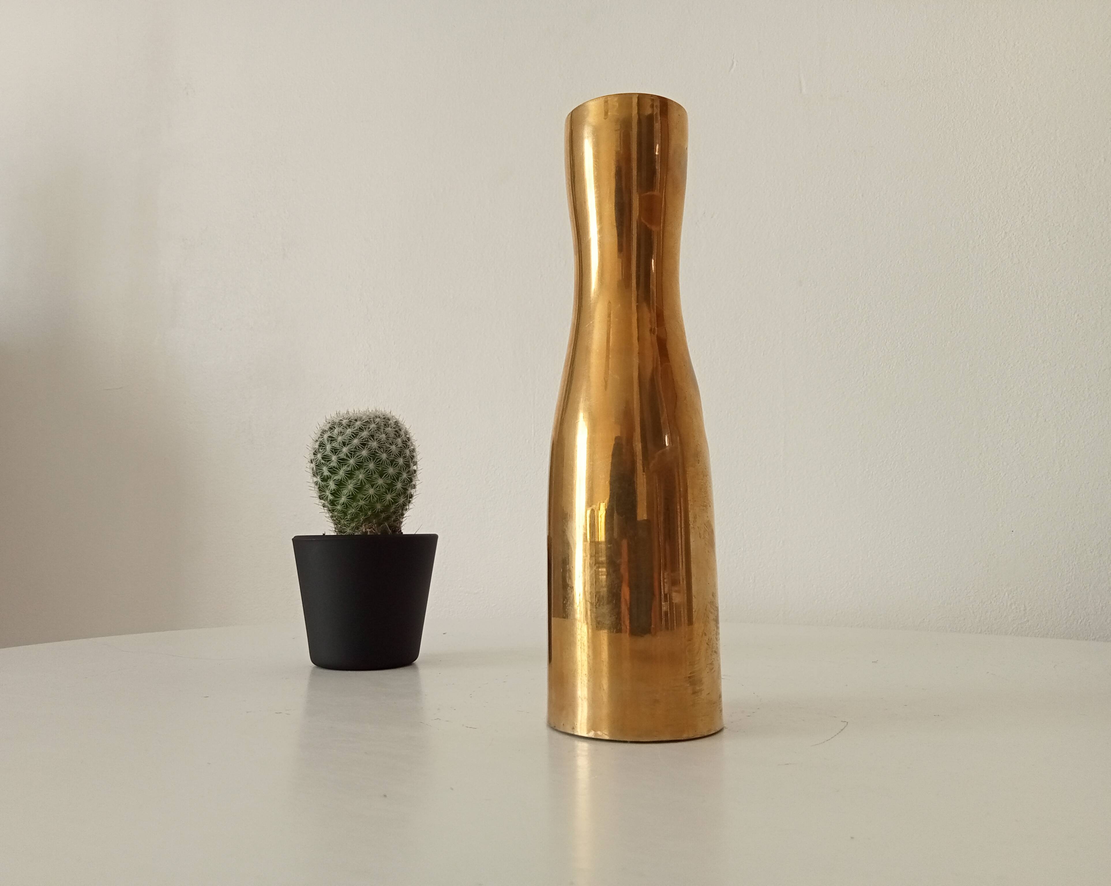 Vintage Scandinavian design candlestick made in the USA.