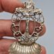 Cuillère coquille en argent 800 religieuse Italie Padoue années 1950
